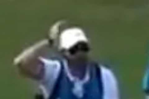 ‘Why does his mate kick him?’ – Watch dramatic moment fan is hit by stray tee-shot at controversial LIV Golf tournament