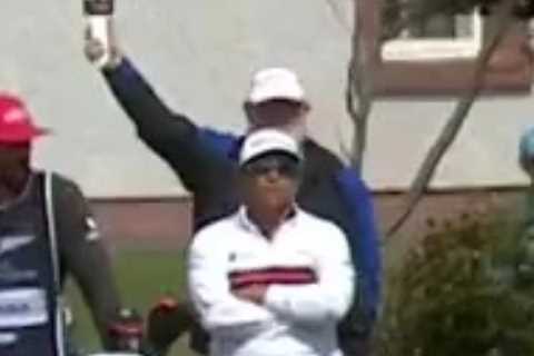 Watch incredible moment golf star Jordan Smith wins TWO CARS with stunning hole-in-one… and gives one to his caddie