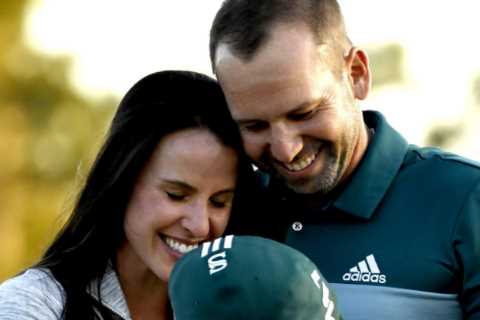 Who is Sergio Garcia’s wife Angela Akins and how did Open star meet Golf Channel reporter?