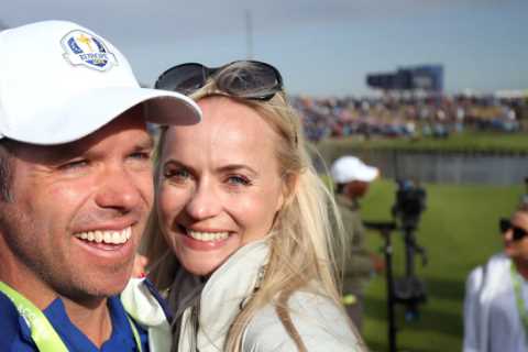 Who is Paul Casey’s wife Pollyanna Woodward and when did Open star marry former Gadget Show presenter?