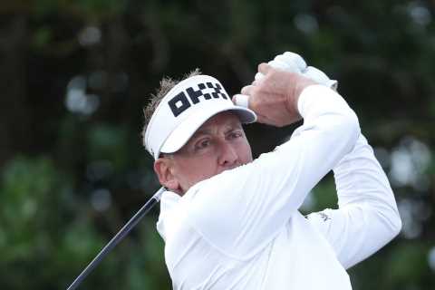 Ian Poulter BOOED on first shot at The Open as St Andrews fans let LIV rebel know just how they feel