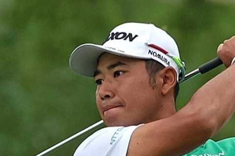 Watch ex-Masters champ & ‘LIV Golf defector’ Hideki Matsuyama have meltdown and hit THREE balls in water on same hole