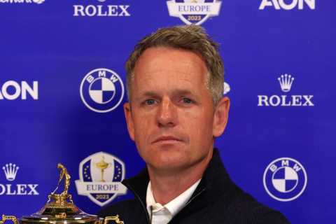 Luke Donald named Europe’s Ryder Cup captain replacing Henrik Stenson who was stripped of role after joining LIV Golf