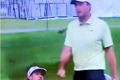 Scottie Scheffler delivers public snub to Cameron Smith, who is set to join rebel LIV Tour, as he walks on putting line