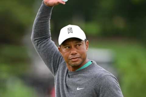 Tiger Woods’ son Charlie, 13, shoots best-ever round with legendary dad as caddie as teen continues to impress