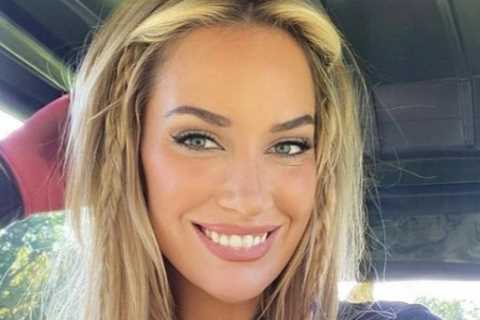 Paige Spiranac stuns in revealing zip top as ‘World’s Sexiest Woman’ reveals her favourite sports teams