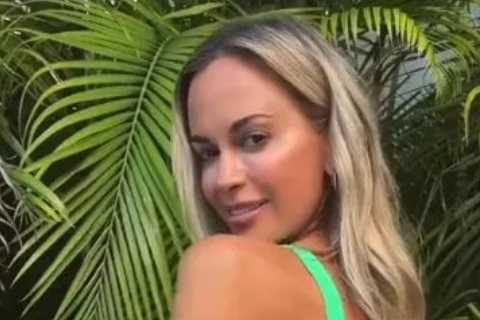 Brooks Koepka’s stunning wife Jena Sims sizzles as she shows off her stunning winter swimwear collection
