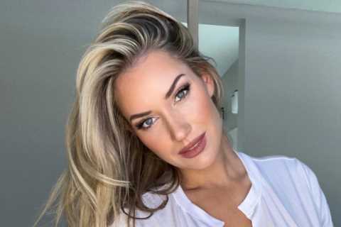 Paige Spiranac wows fans as she puts on busty display in ripped USA T-shirt as she gets excited for World Cup 2022