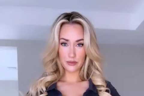 Busty Paige Spiranac gives fans an eyeful as she models seven ‘golf girl outfits’ for legion of fans