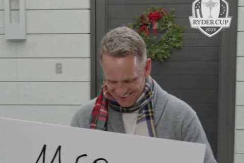 Watch Rory McIlroy and Luke Donald combine for hilarious Love Actually remake to tease Ryder Cup in 2023