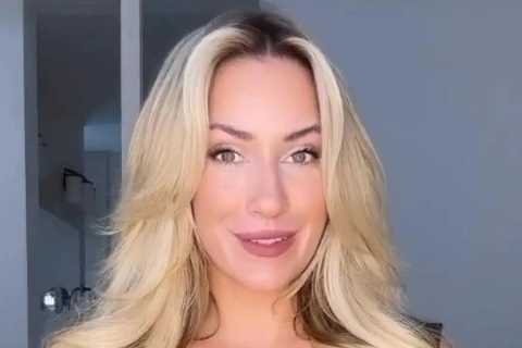 Paige Spiranac makes her bold 2023 sport predictions… but fans more interested in what stunning influencer is wearing