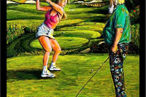 World’s sexiest woman Paige Spiranac shares ‘Beauty and the Beast’ photo as she prepares for match with legend John Daly