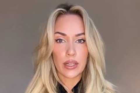 Paige Spiranac reveals warning signs that NFL star Joe Burrow has stolen your girl as she poses in revealing black dress