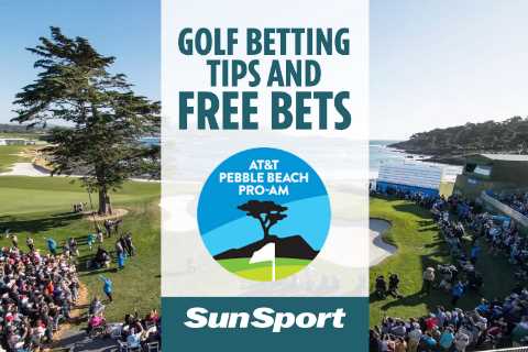 Golf betting tips and free bets: Three picks for Pebble Beach Pro-Am including 80/1 shot as Gareth Bale tees up