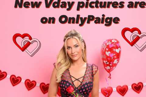 Paige Spiranac strips down to lingerie as she treats fans to sexy Valentine’s Day pictures