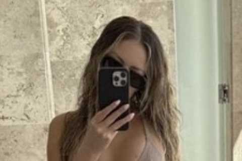 Paulina Gretzky looks stunning in nude bikini for mirror selfie as she shows off incredible body while sunning herself
