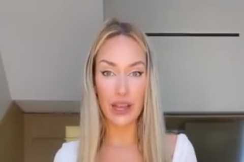 ‘The cropping kills me’ – Paige Spiranac sends fans into frenzy with very X-rated crops of her innocent golf tip