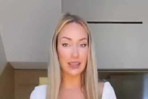‘Growing the game one t** at a time’ – Stunning golf influencer Paige Spiranac hits back at trolls with cheeky tweet