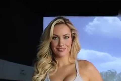 ‘All I saw were boobies’ – Golf stunner Paige Spiranac gives fans top swing tip… but none of them can pay attention