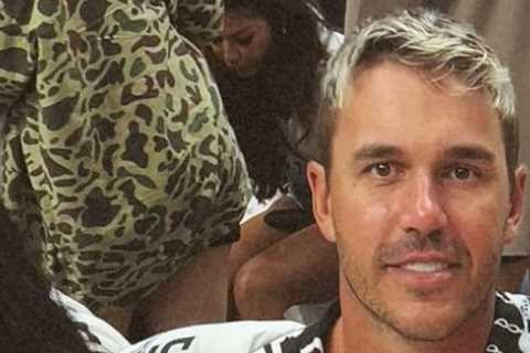 Jena Sims puts on busty display in open suit and no bra as fans joke ‘this is why Brooks Koepka doesn’t play anymore’