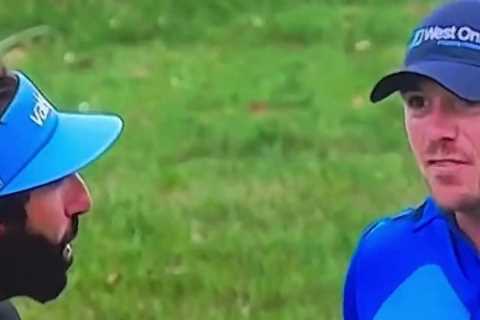Watch hothead golfer Matt Wallace tell caddie to ‘shut the f*** up’ in meltdown at Valspar Championship