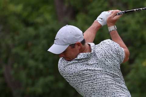 ‘Put the gaff on him at Augusta’ – Fans stunned as McIlroy hits 375-YARD ‘shot of the year’ for walk-off eagle