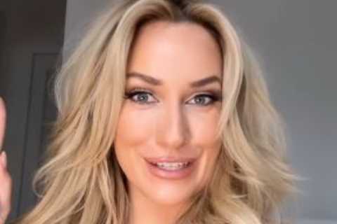Paige Spiranac says her boobs are ‘bigger and juicier’ after fan asks stunning golf influencer if breasts are real