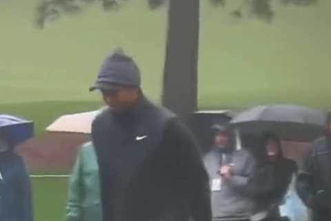 Tiger Woods WITHDRAWS from The Masters after ‘painful to watch’ video of golf legend leaves fans fearing for his health