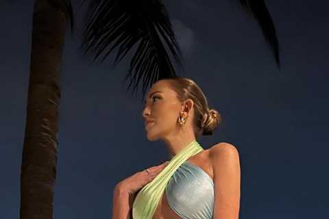 Paulina Gretzky joins no bra club as she stuns in cut-out dress and awestruck fans call her ‘queen’