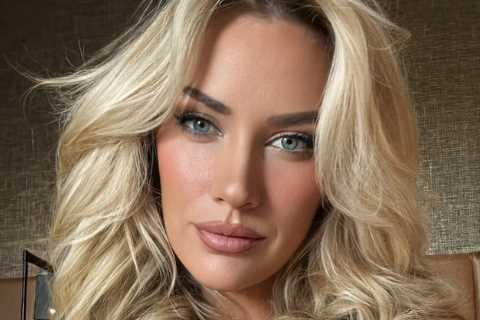 Paige Spiranac shows off her boobs and says ‘they are real and spectacular’ as she reveals perfect man