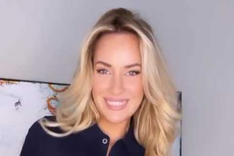 ‘Spectacular’ Paige Spiranac wows fans in see-through top during golf outfit try-on