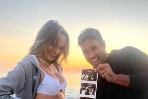 Brooks Koepka to become a dad as wife Jena Sims shows off growing baby bump in adorable post