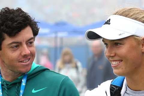 Rory McIlroy crossed paths with ex-fiancee Caroline Wozniacki mid-round during disastrous 2023 Masters appearance