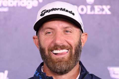 Dustin Johnson hilariously hints he picked up injury after awkward bedroom gaffe with stunning Wag Paulina Gretzky