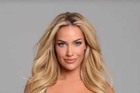 Paige Spiranac balances golf ball in her cleavage and tees in underwear as she shares sexiest, never-before-seen pics