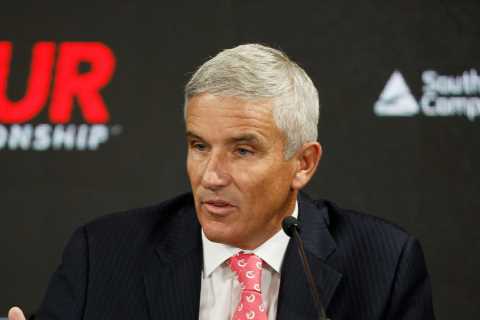PGA Tour chief Jay Monahan steps away from duties as he recovers from ‘medical situation’
