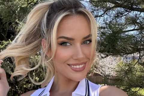 Golf fans convinced Paige Spiranac is going to do a ‘boob reveal’ bombard her DMs after Rickie Fowler’s US Open round