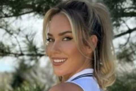 Paige Spiranac branded ‘most beautiful woman on Earth’ as she puts on busty display in ‘crazy’ photo dump