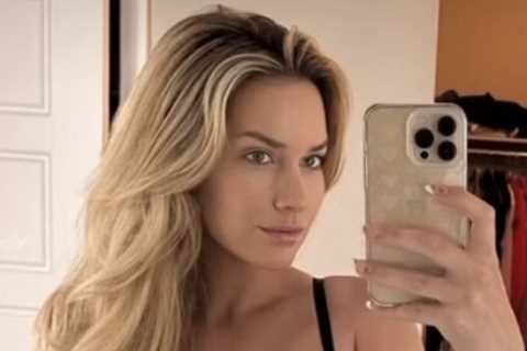 Paige Spiranac strips down to lingerie for busty snap as she shares steamy sneak peek of OnlyPaige content