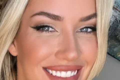 Paige Spiranac leaves little to imagination in busty cut-out dress as awestruck fans say ‘oh my goodness’