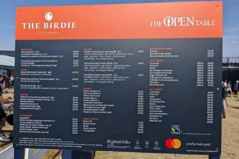 How The Open food and drink prices compare to Wimbledon after fans were left stunned at eye-watering prices