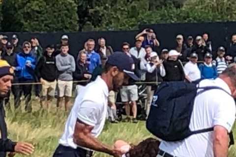 Open 2023: PGA Tour star Billy Horschel fends off Just Stop Oil yobs after they disrupt play at Hoylake golf course