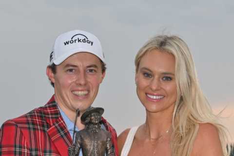 Meet Matt Fitzpatrick’s stunning Miss New Jersey runner-up girlfriend Katherine Gaal, who used to work in another sport