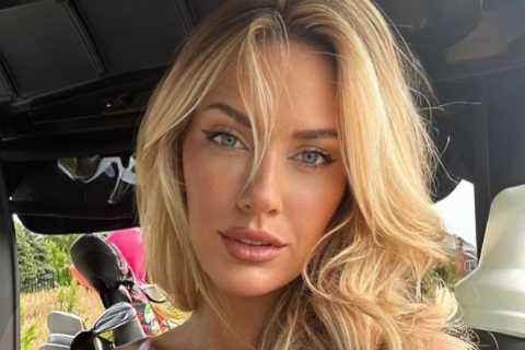 World’s sexiest influencer Paige Spiranac posts busty snap in low-cut top as fans call her ‘God’s most beautiful gift’