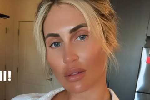 Paige Spiranac rival Karin Hart joins no bra club as she bursts out of blouse in sexy summer outfit