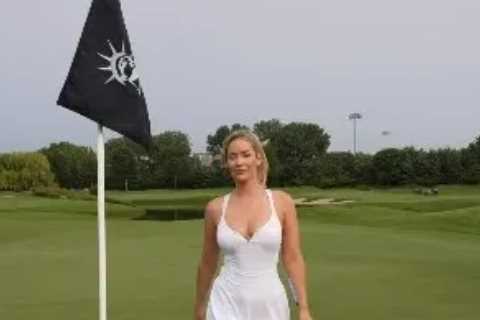 Braless Paige Spiranac Leaves Fans Breathless in Busty Show