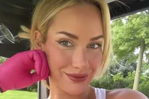 Paige Spiranac Turns Heads at Golf Course with Stunning Outfit and Impressive Shots
