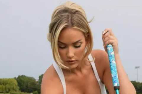 Paige Spiranac Goes Braless on Golf Course and Laughs at Her Provocative Video Title
