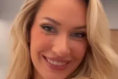 Paige Spiranac Gives Fans a Revealing Bird's-Eye View in Social Media Videos