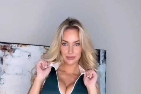 Paige Spiranac Stuns Fans in Curvy Display with Favourite Golf Outfits